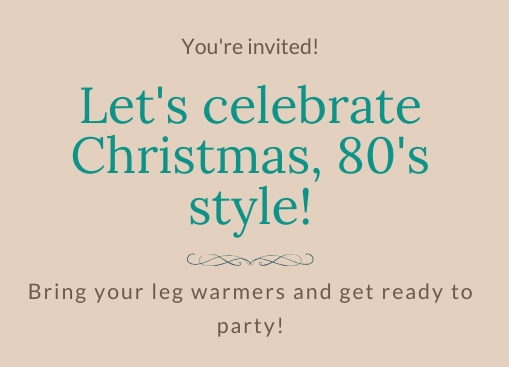 You're invited to Renamy's 80's Chrstmas Party 2023!
